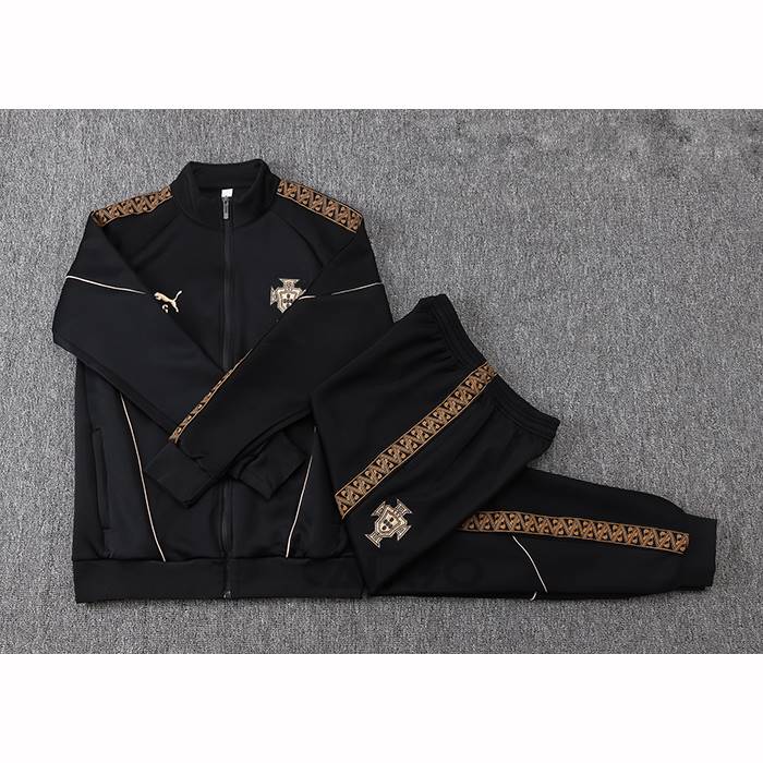 Tuta da Track di Giacca Portogallo Bambino 2026-2027 Nero